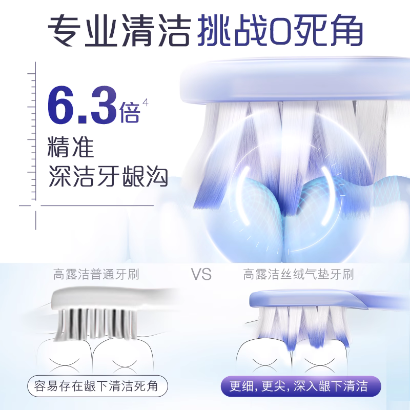 高露洁超洁纤柔牙刷(新）