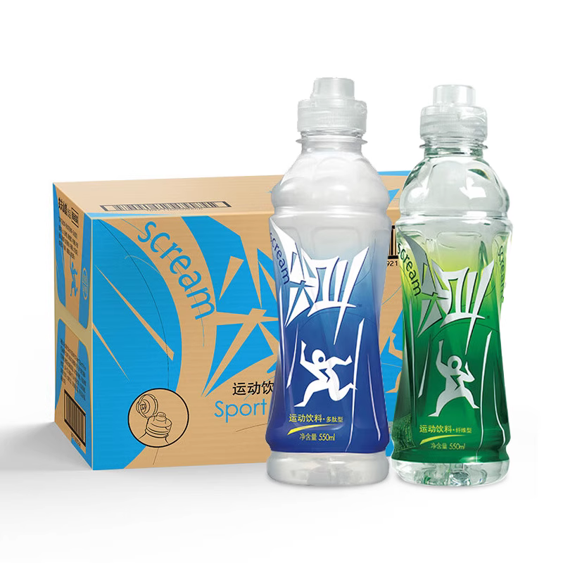 农夫尖叫纤维型柠檬味550ml