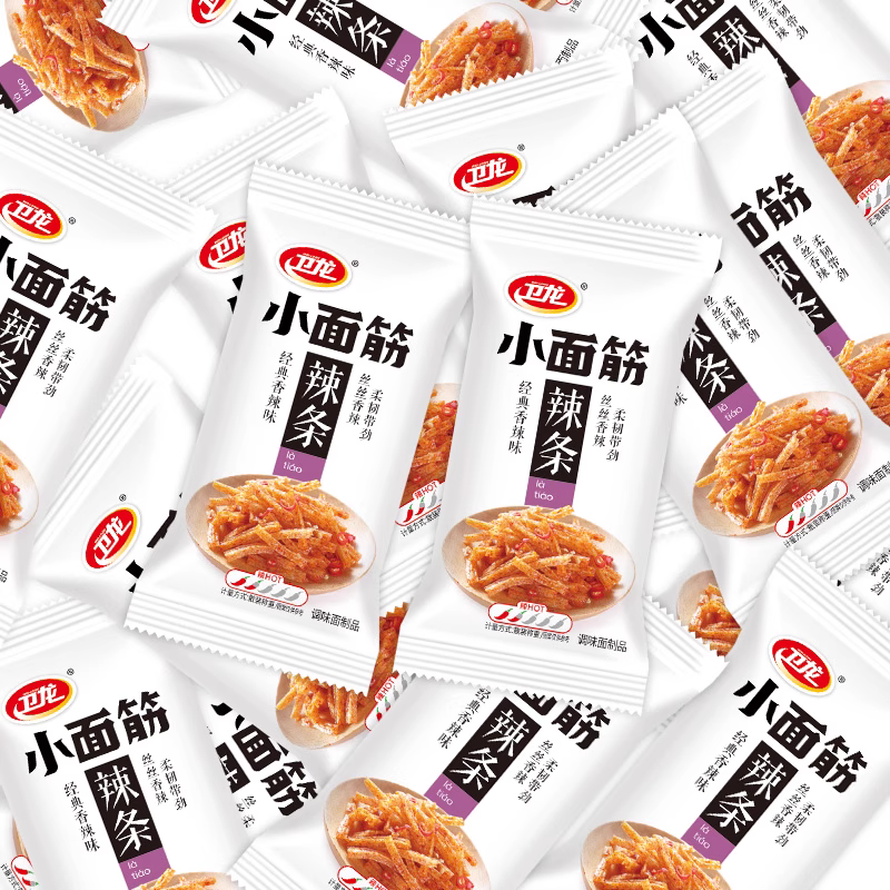 卫龙辣条小面筋香辣味58g