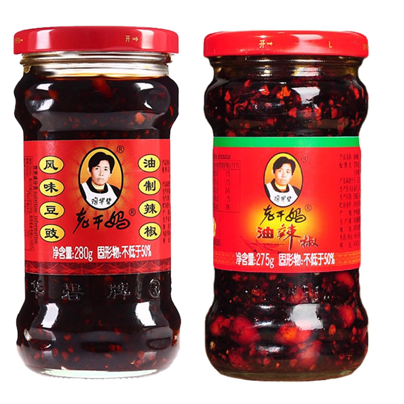 老干妈精致牛肉味豆豉油辣椒210g