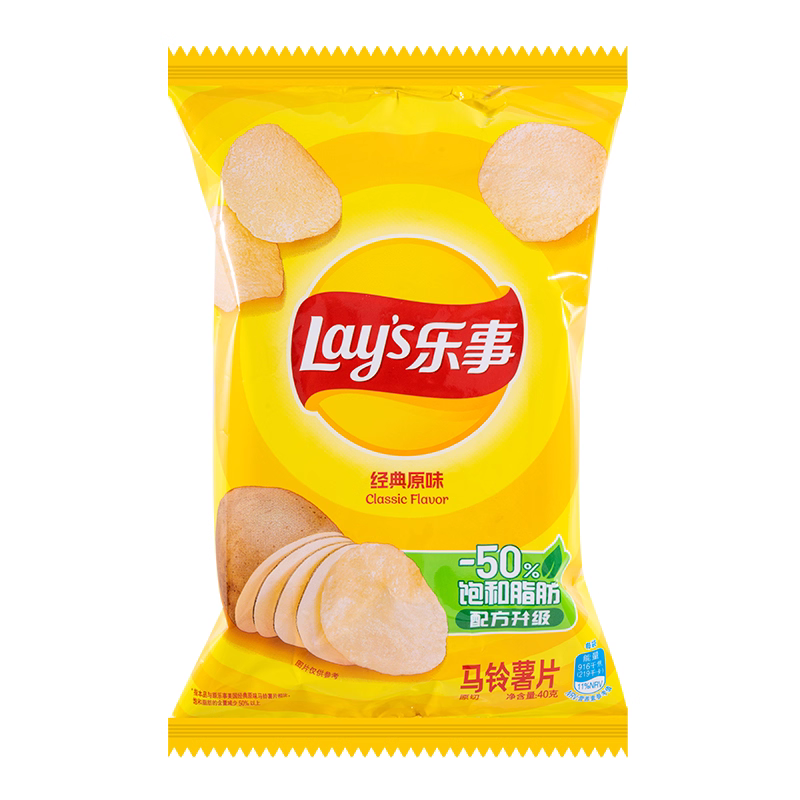 乐事忠于原味90g