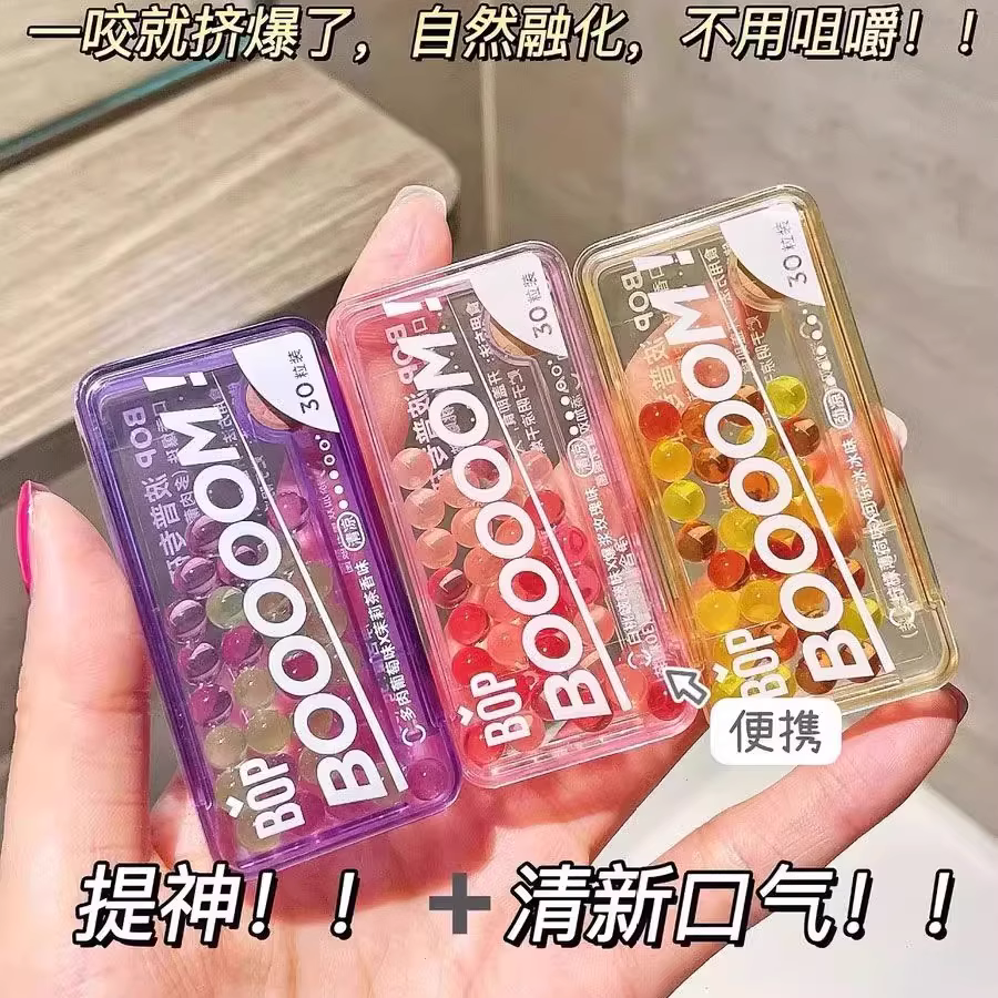 小清新爆珠 （可乐柠檬味+薄荷味）