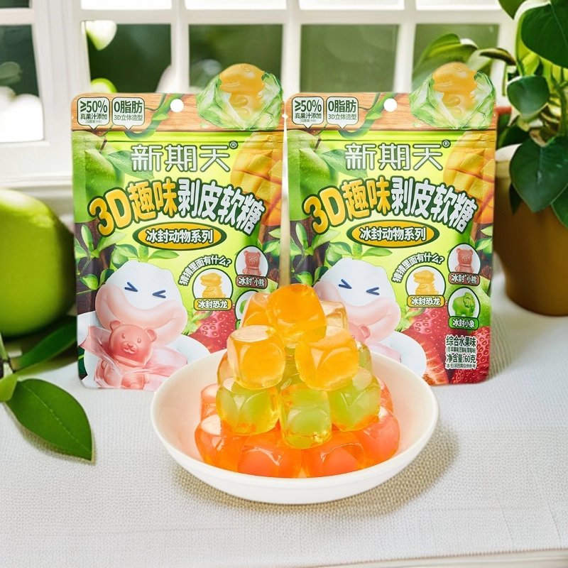 果味爆浆软糖    （什锦味）