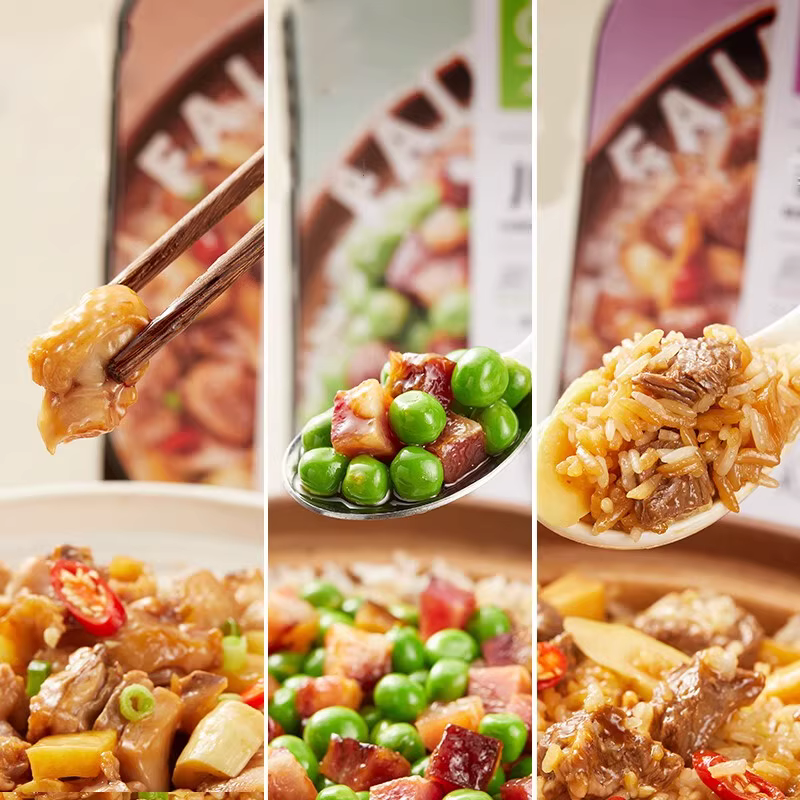 辣味客自热米饭咖喱鸡肉（饭菜汤）266g