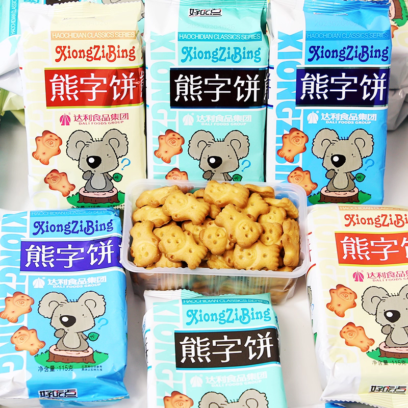 达利园115g熊字饼