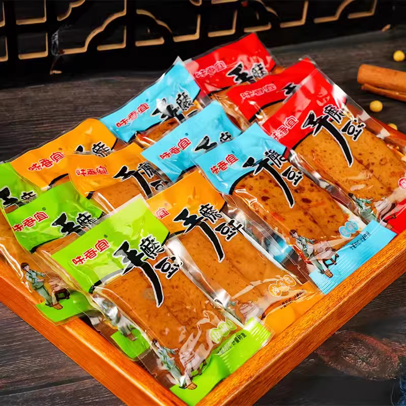 散称-农八福 手磨豆干香辣味