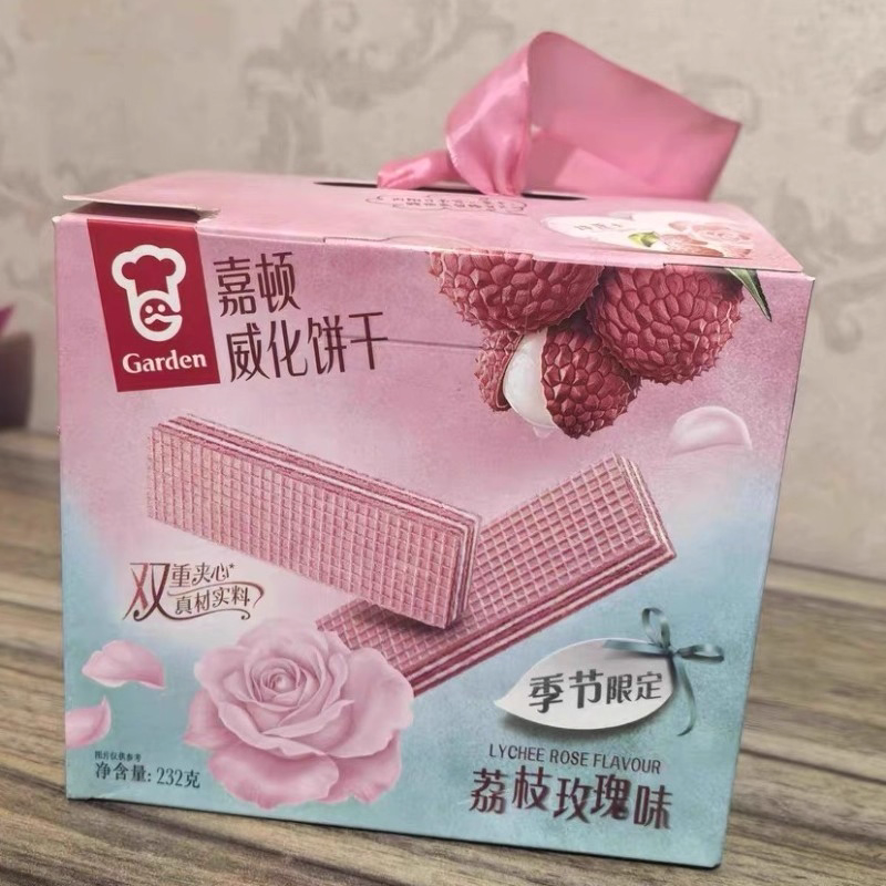 嘉顿200g威化饼干草莓味