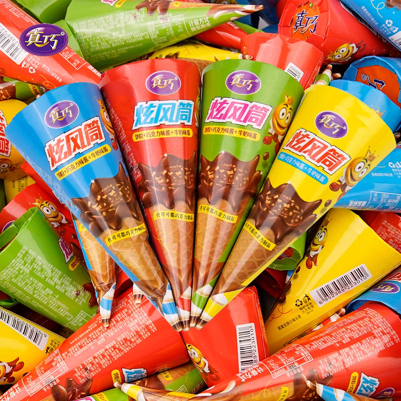 60g真巧炫风筒（巧克力）