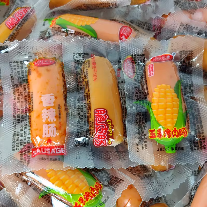 泡吧流行元素脱皮肠原味