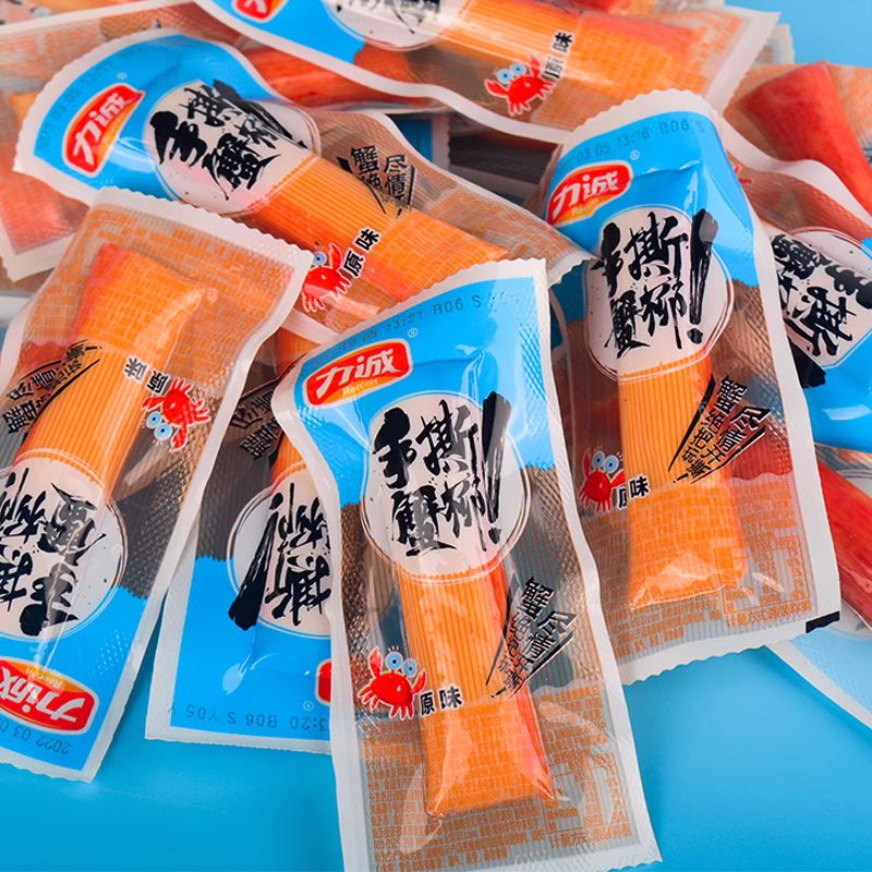 心里话80g手撕蟹味棒