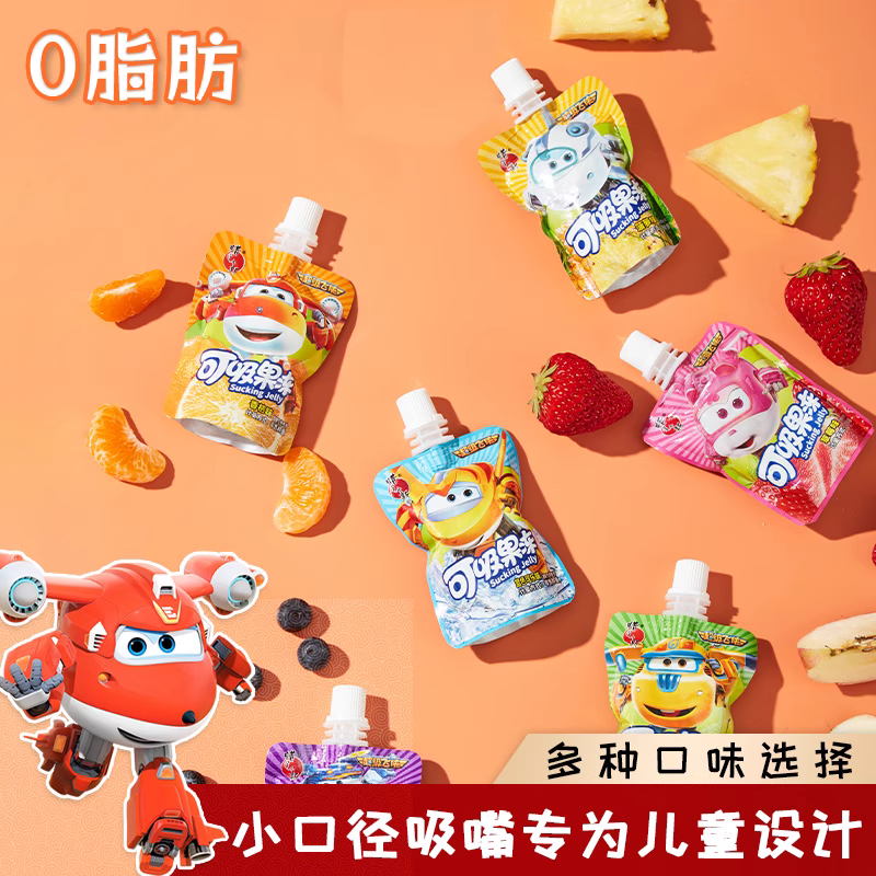 散称-顽皮兔 乳酸菌可吸果冻 草莓味（火箭）