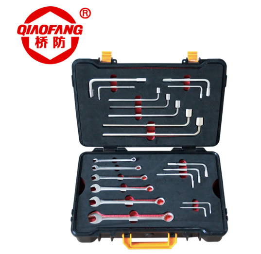 桥防（QIAOFANG）5601钛合金21件套组合工具
