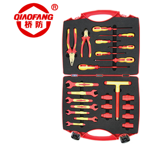 中泊桥防（QIAOFANG）6501防爆绝缘注塑24件套组合套装工具