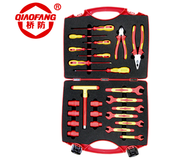 中泊桥防（QIAOFANG）7501绝缘注塑24件套组合套装工具