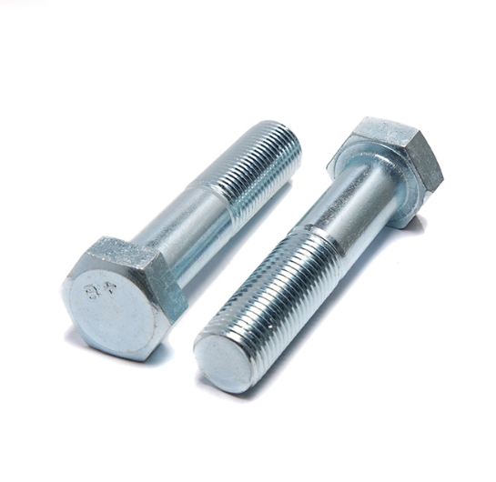 外六角 碳钢 4.8 蓝白锌 未热处理